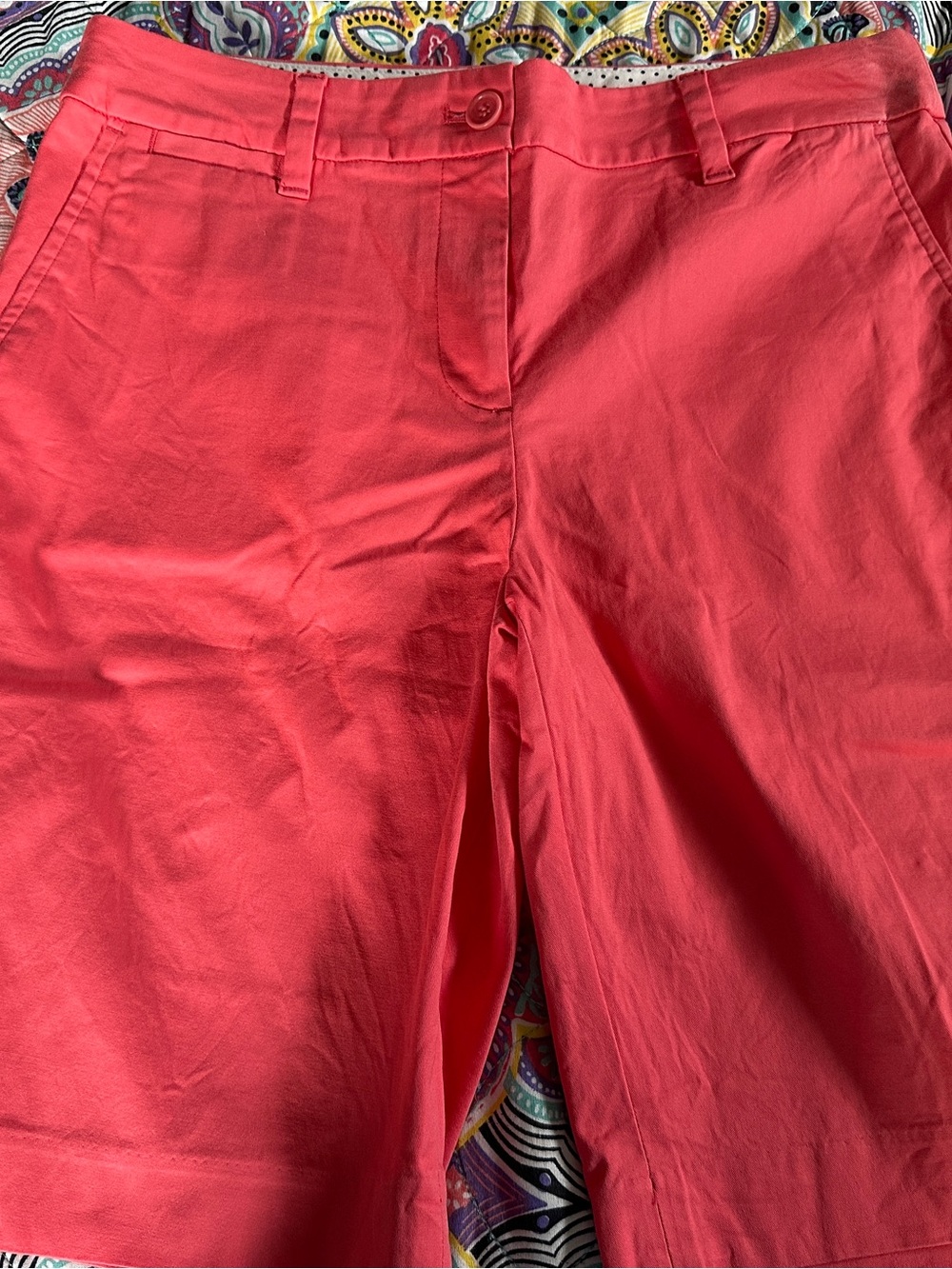Talbots Coral Bermuda Shorts